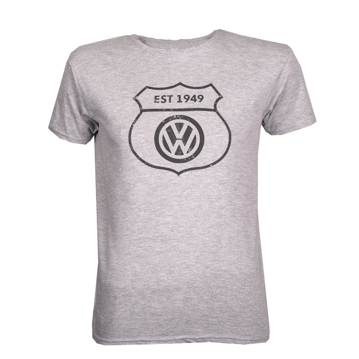 VW Sport Grey Road Sign Tee