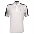 VW White/Grey Pique Cb Polo