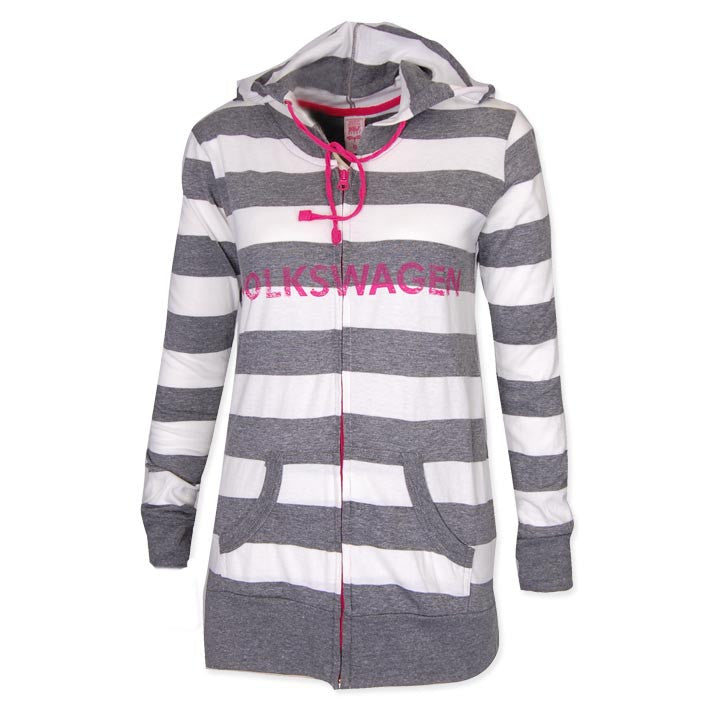 VW Striped Boyfriend Hoodie