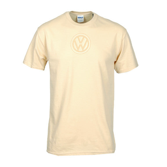 VW Logo Tee, Light Gold