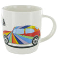 VW Beetle Mug Stripes