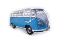 VW T1 Wall Clock Classic Blue